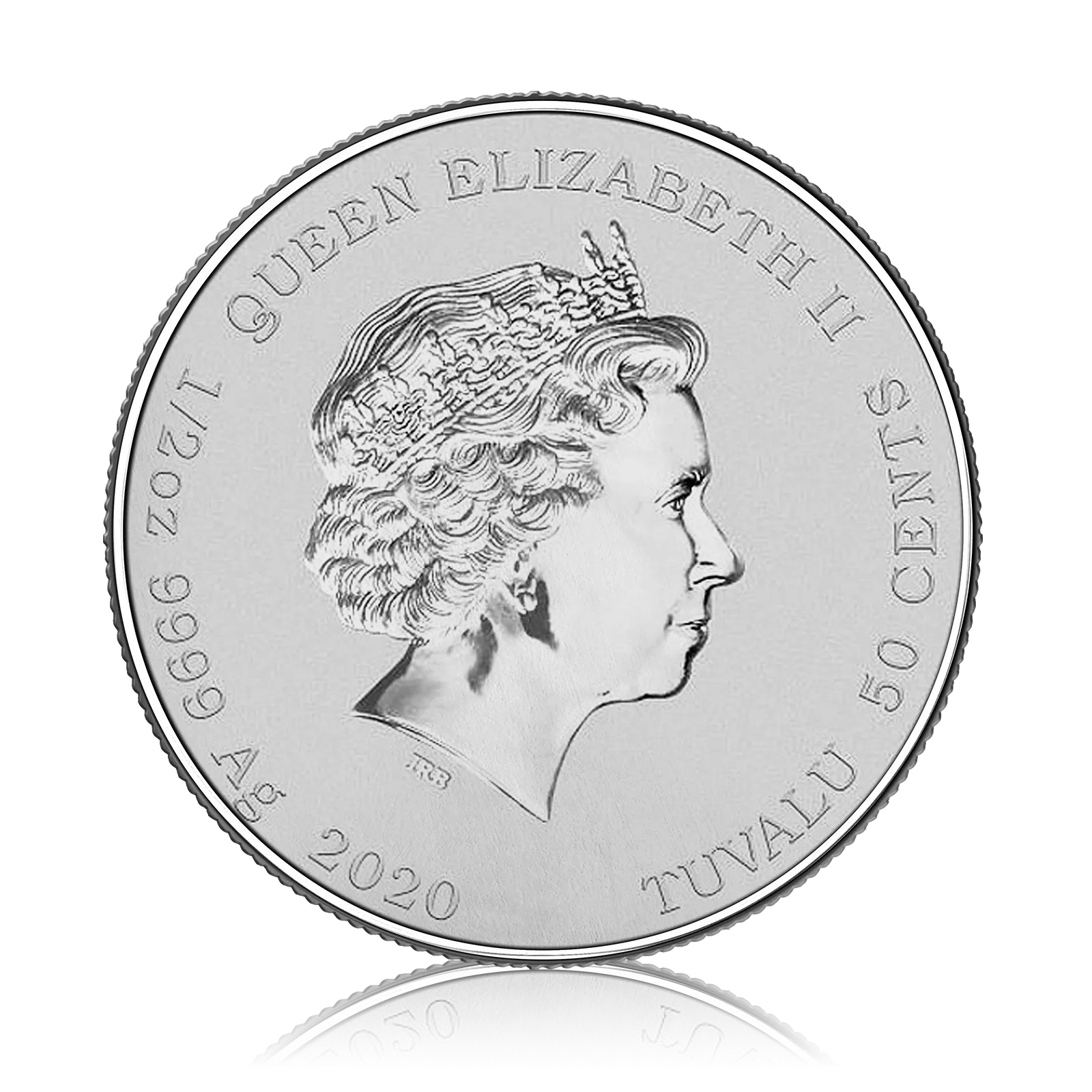 1/2 Oz Homer Simpson Coloured Silver Coin 4